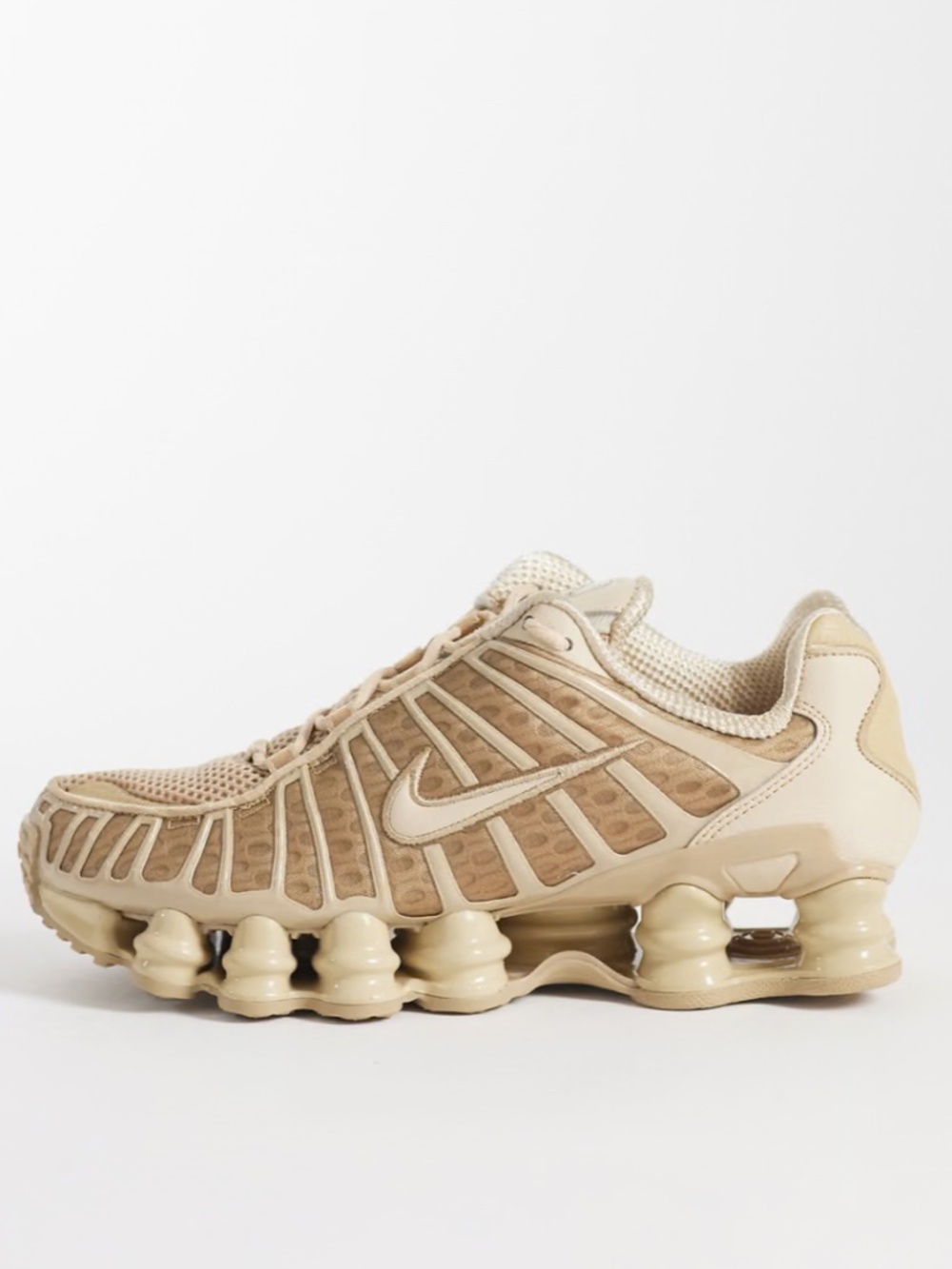 Nike Shox TL sneakers in beige